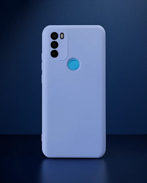 General Mobile Gm 21 Plus Kılıf Nano İçi Kadife Silikon - Lila