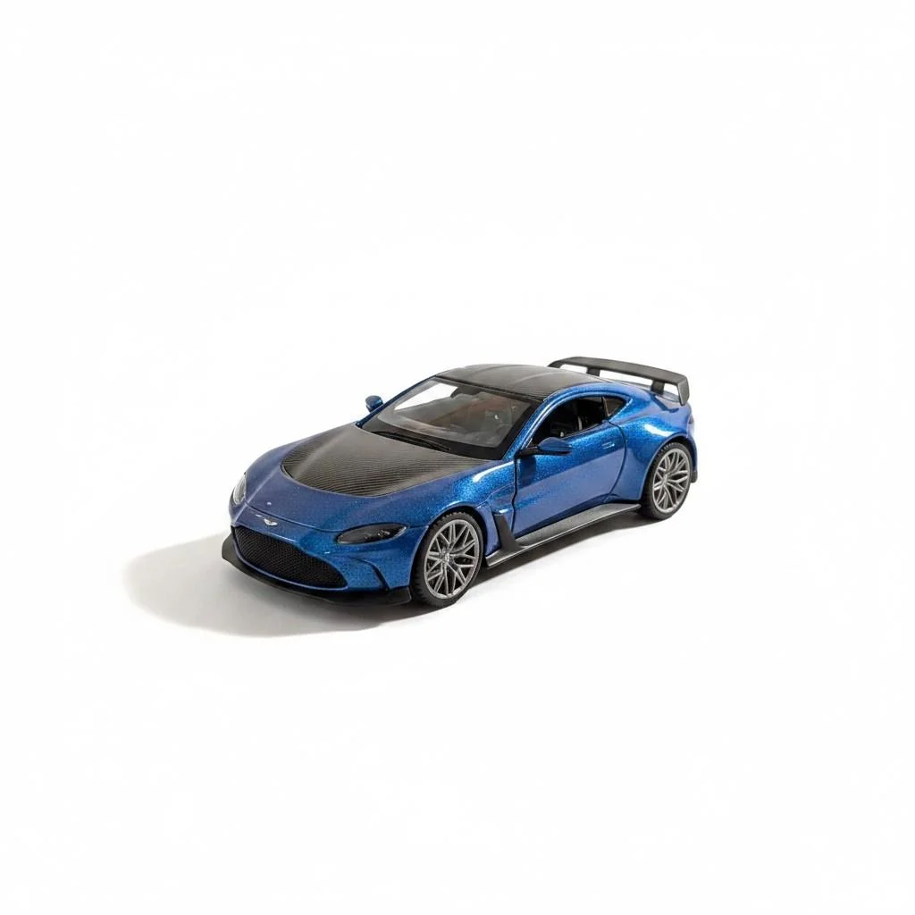 RW8243 1:43ASTON MARTON VANTAGE ÇEK BIRAK ARABA METAL MODEL ARABA adet fiyatıdır görsel 2