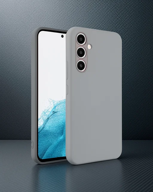 Samsung Galaxy A16 5g Kılıf First Silikon - Gri