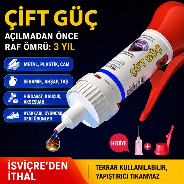 PM-29676 Yağ Bazlı Jel Tipi Süper Hızlı Çok Amaçlı Güçlü Yapıştırıcı görsel 3