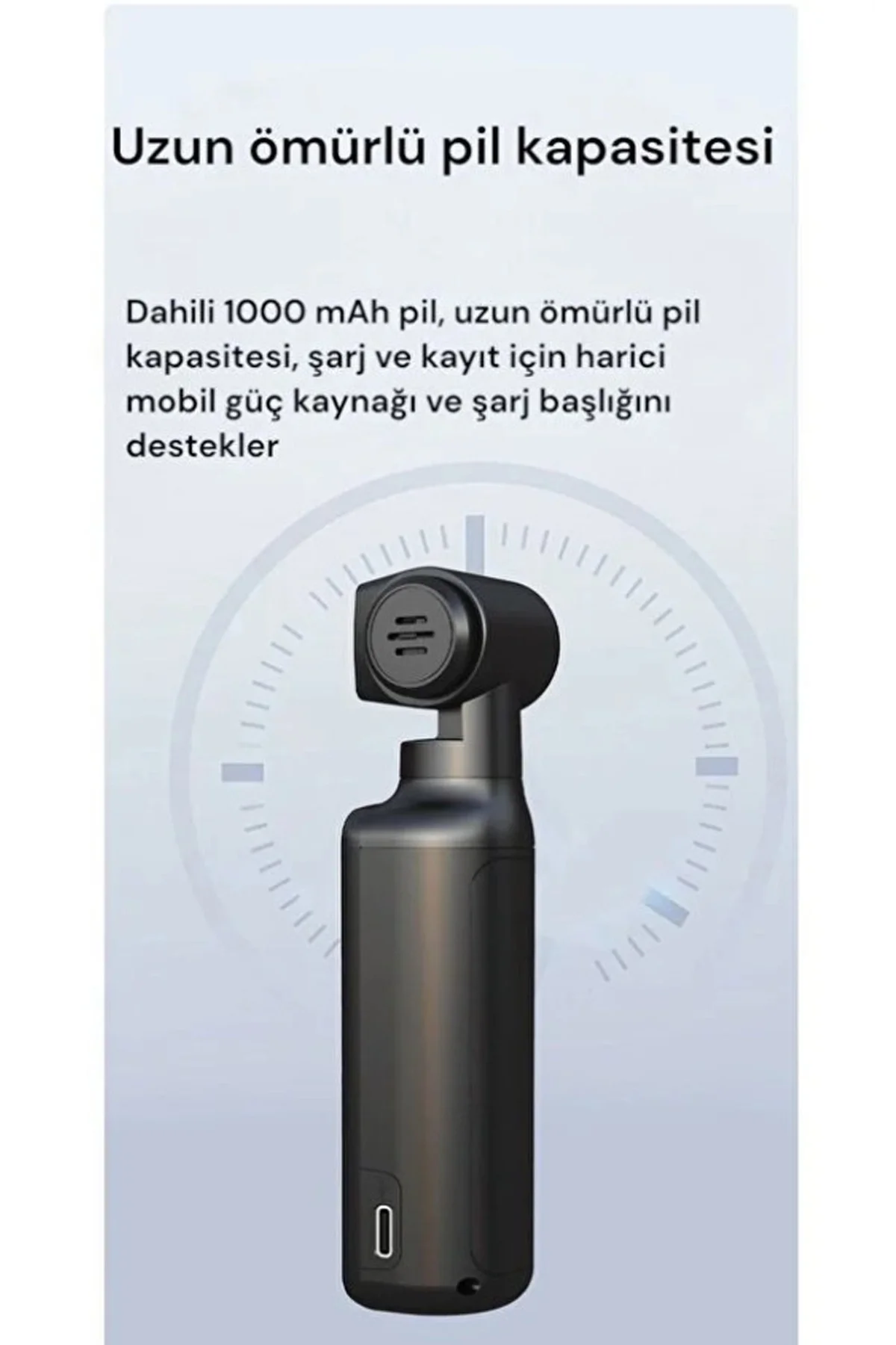 4K Ultra HD 270° Döndürülebilir Su Geçirmez Wifi Vlog Spor Ve Aksiyon Kamerası görsel 6