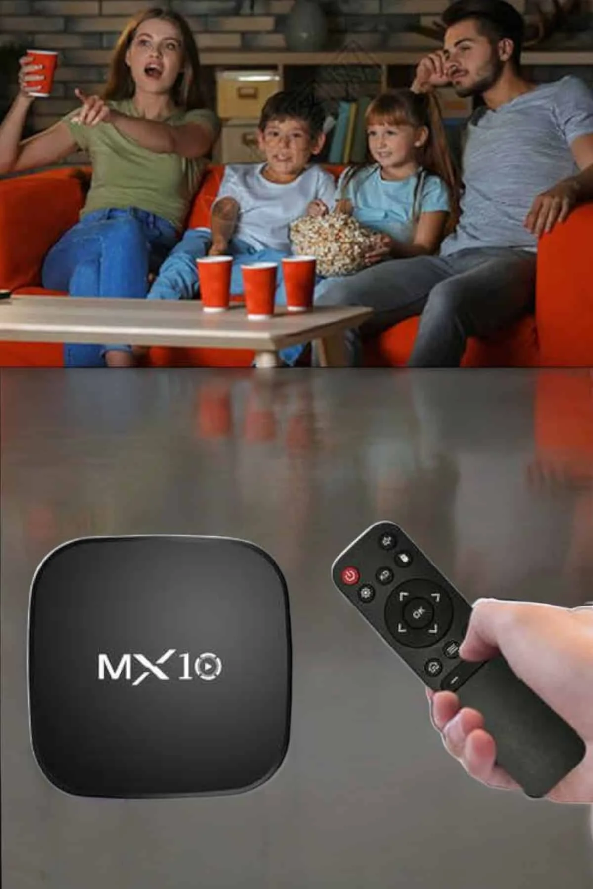 4K TV Uyumlu HD Çözünürlüklü Mx Box S 8 GB görsel 3