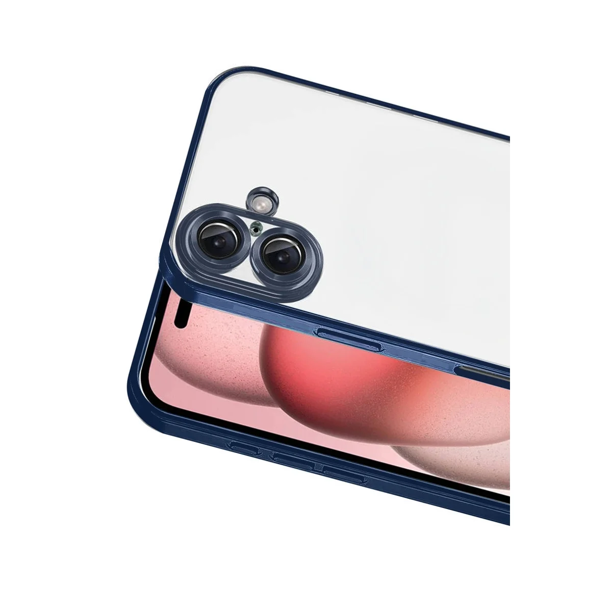Apple İphone 17 Razer Lensli Silikon - Lacivert görsel 2