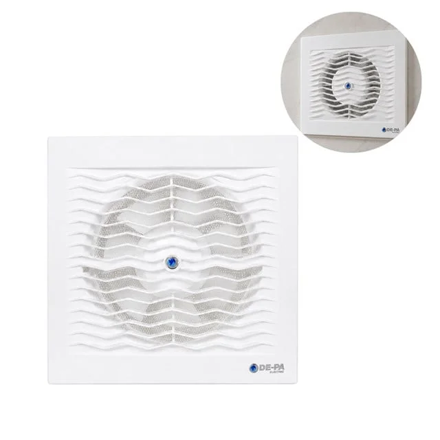 DE-PA 11150 Q150 150’lik Banyo Tuvalet Aspiratör (15Cm)