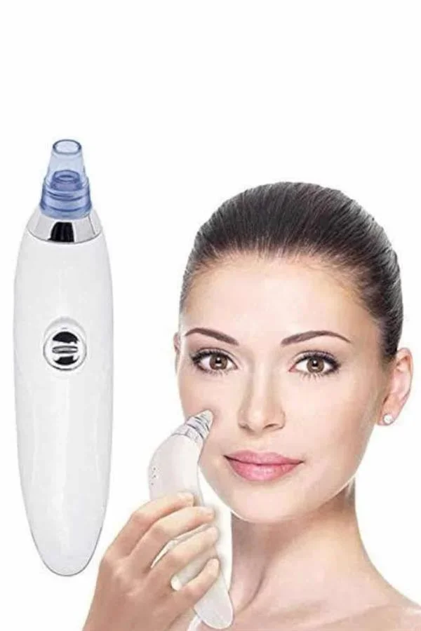 4 Başlıklı Pilli Vakumlu Siyah Nokta Tezleyici Akne Ve Sivilce Önleyici görsel 5