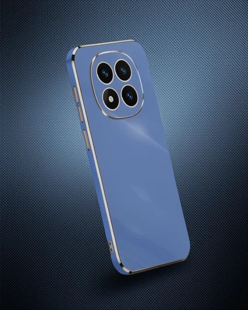 Xiaomi Redmi Note 14 Pro Plus Kılıf Volet Silikon - Mavi