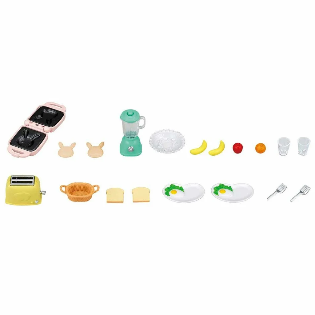 5444 Sylvanian Falies Kahvaltı Seti +3 yaş figür dahil değil görsel 2