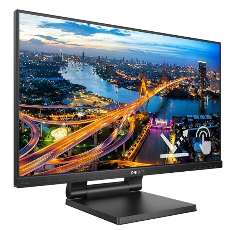 24 242B1TC/00 Ips 4MS 75MHZ 1XVGA 1XHDMI 1XDP Usb 3.2 Fhd 1920X1080 Hoparlör Dokunmatik Ekran Vesa görsel 2