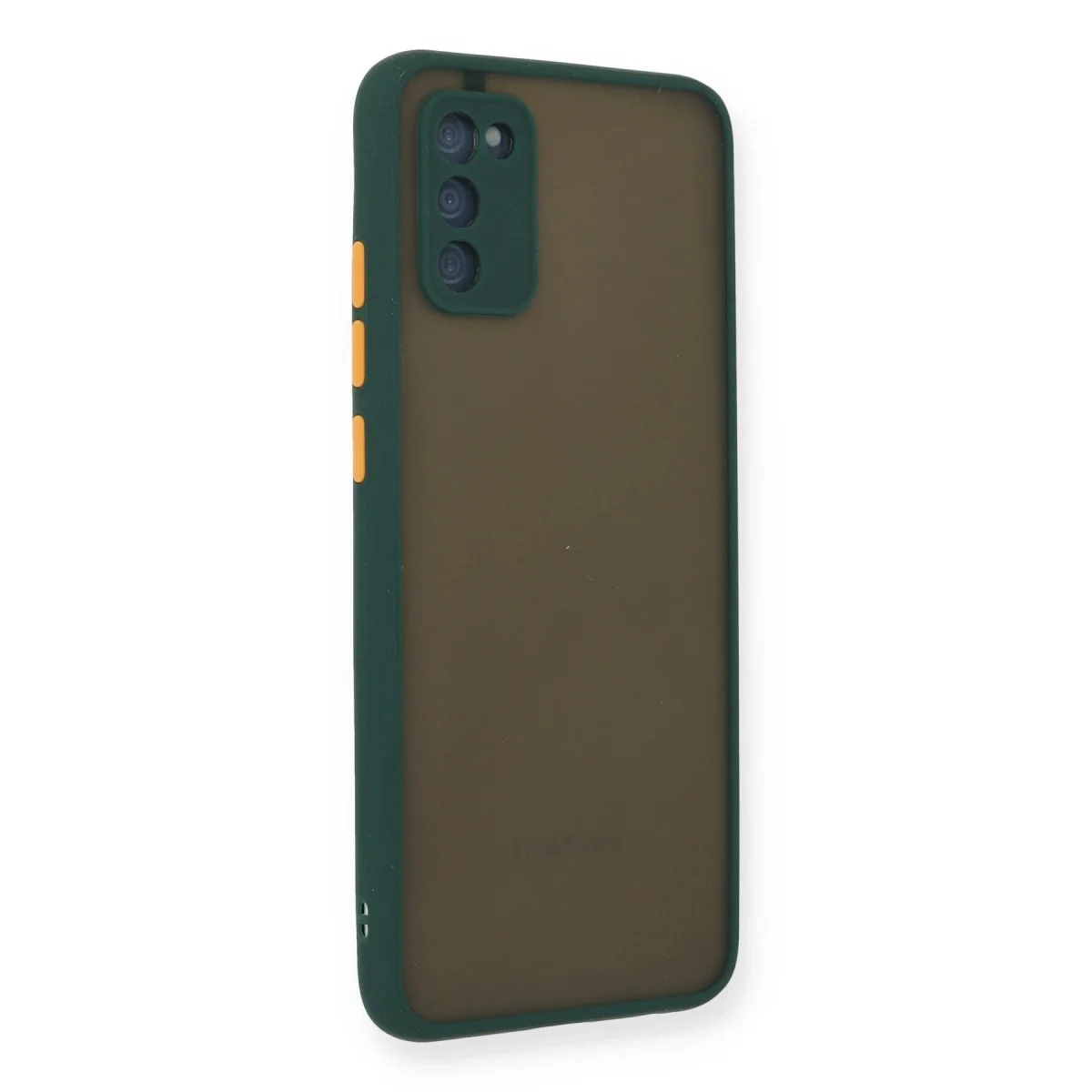 Samsung Galaxy A02s Kılıf Montreal Silikon Kapak - Yeşil görsel 2