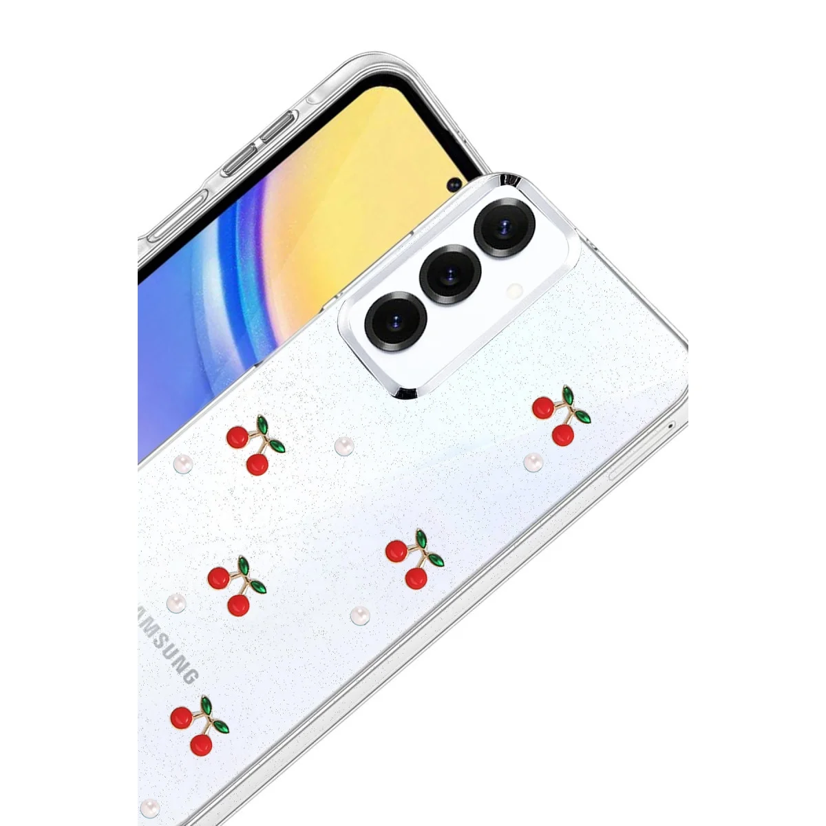 Samsung Galaxy A54 5g Fiyonk Desenli Kapak - Desen 9 görsel 3