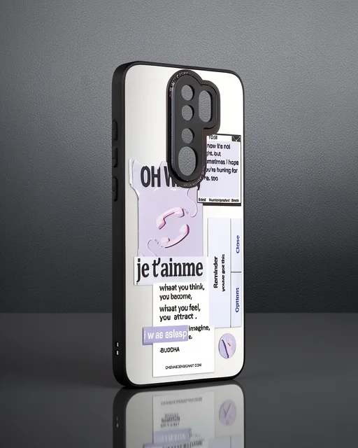 Xiaomi Redmi Note 8 Pro Kılıf Mirror Desenli Kapak - Mirror - 4