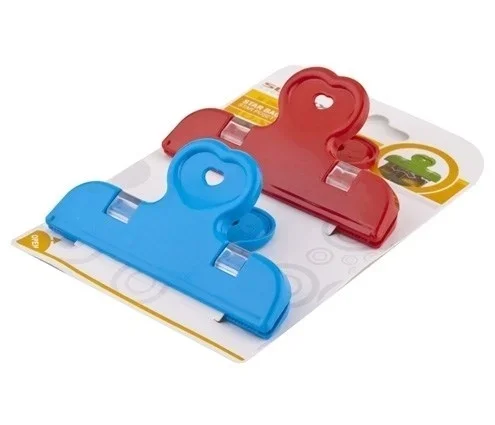 2li Pratik Torba Paket Ve Poşet Kapatıcı Kilitli Klips Mandal görsel 8