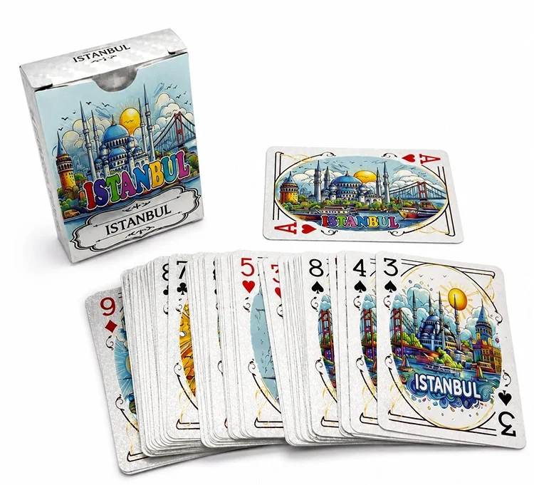 İstanbul Temalı İskambil Oyun Kartı Alk5659