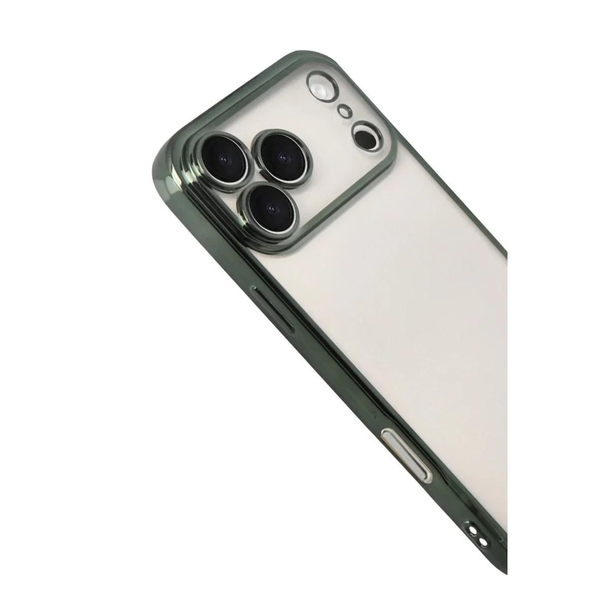 Apple İphone 17 Pro Razer Lensli Silikon - Yeşil görsel 3
