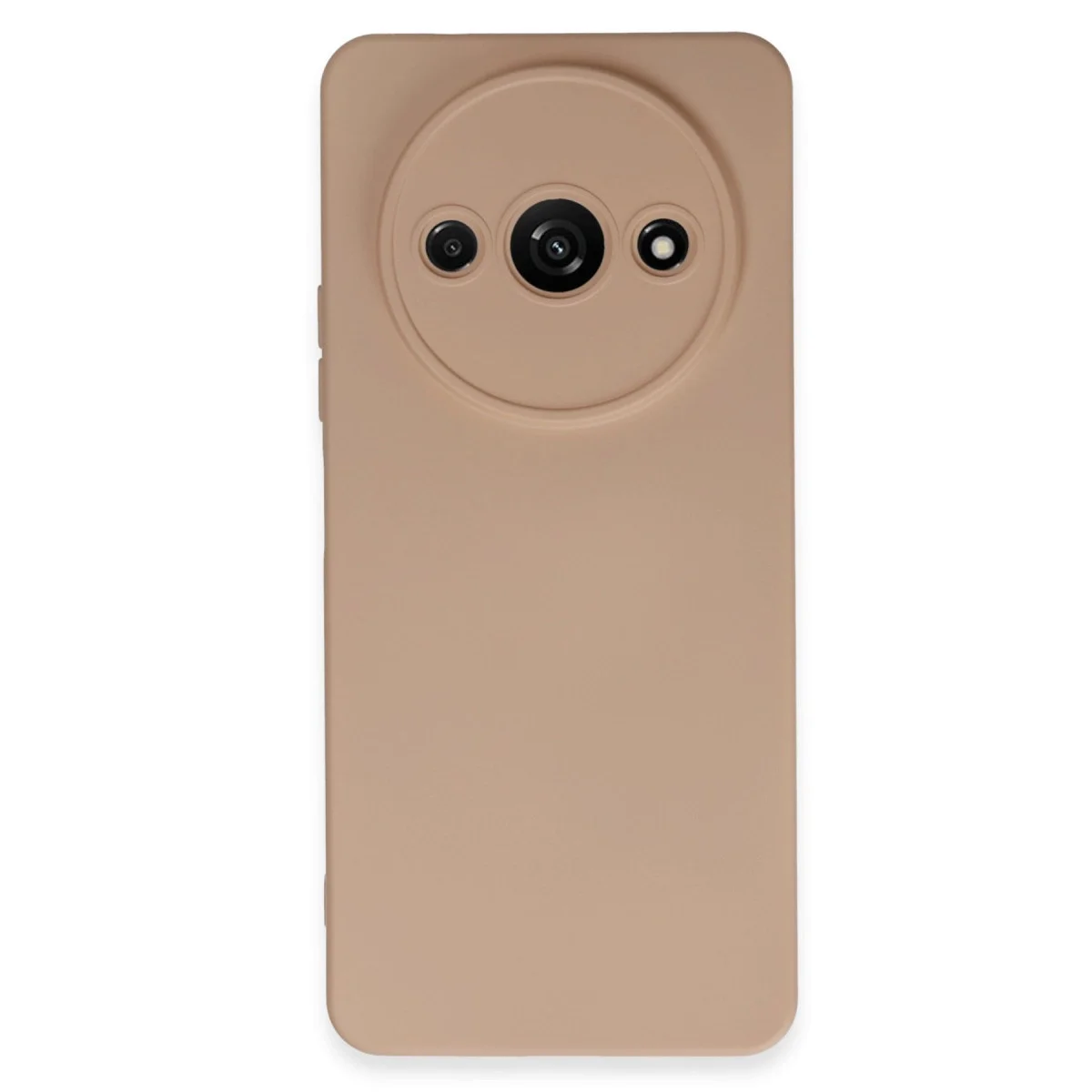 Xiaomi Redmi A3 4g Kılıf Nano İçi Kadife Silikon - Pudra