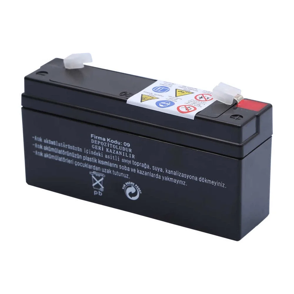 AX6-3.4 6V 3.4Ah Yatay Akü görsel 3