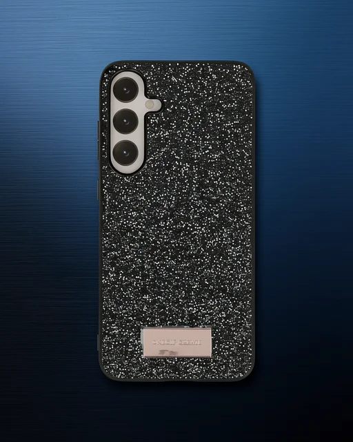 Onegif Samsung Galaxy A55 5g Bright Simli Kapak - Siyah