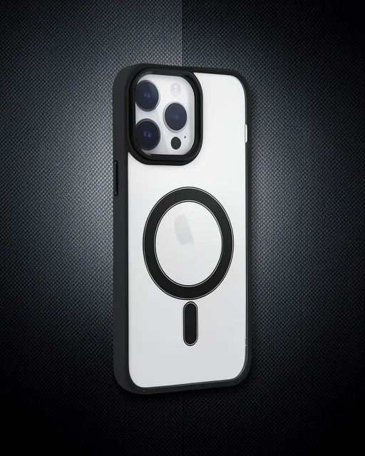 Apple İphone 14 Pro Kılıf Room Magneticsafe Silikon - Siyah
