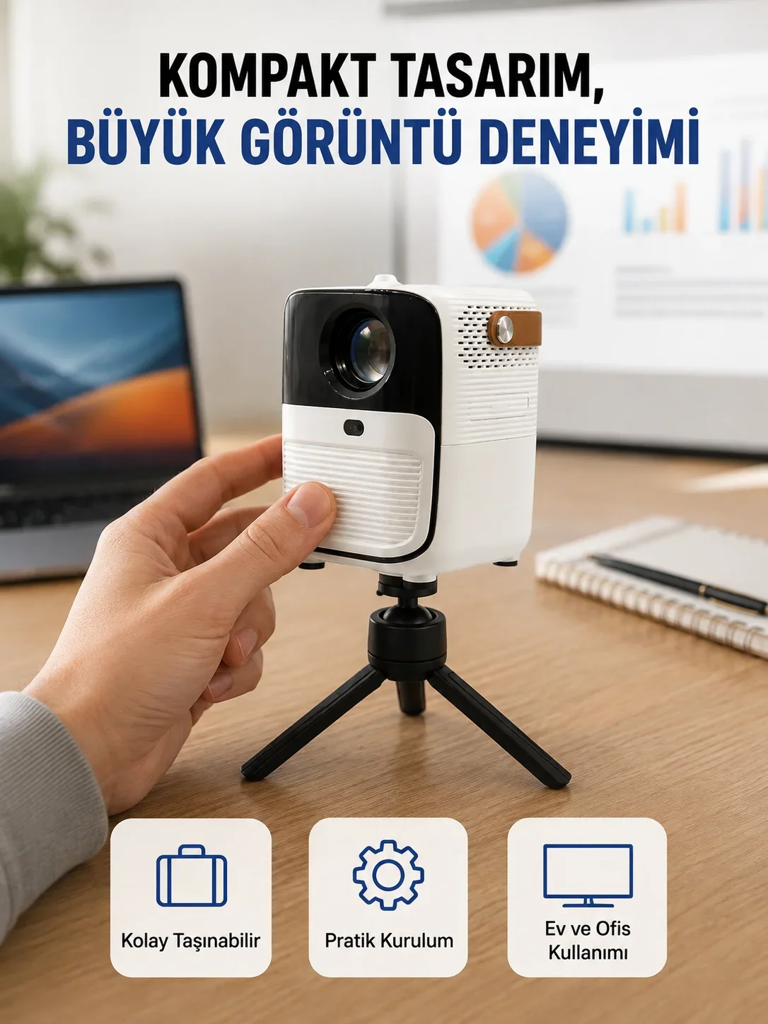 Android Sistemli ni Projektör – Uygulama Destekli Akıllı Kullanım Yeni Nesil