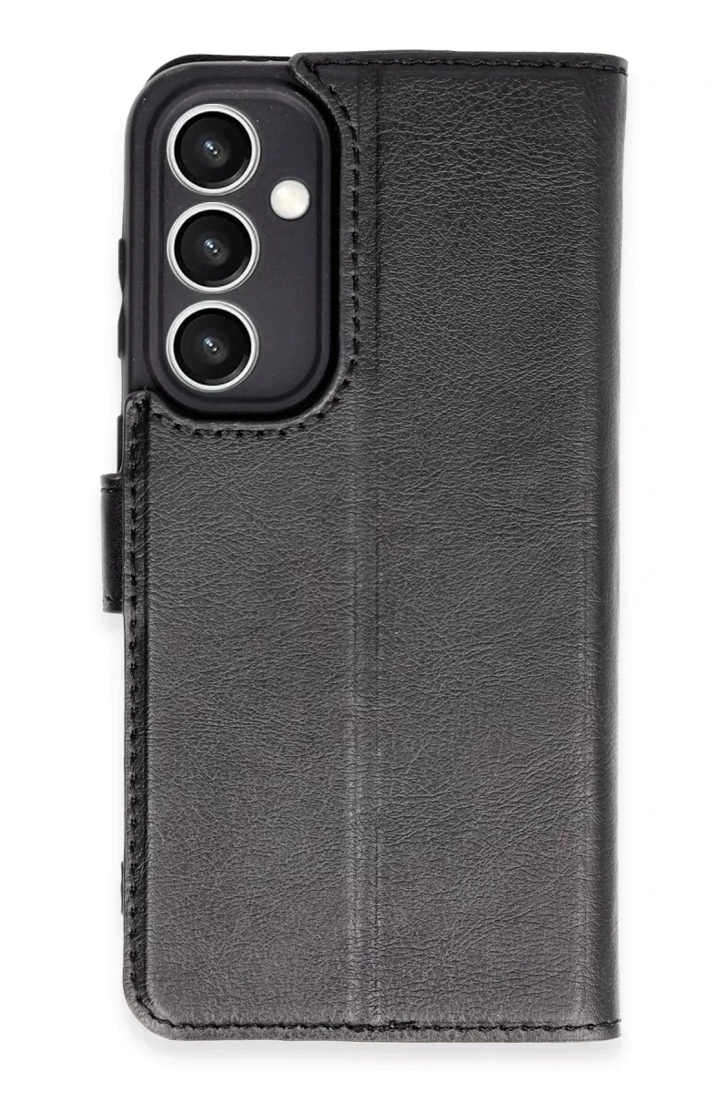 Samsung Galaxy S23 FE Kılıf Trend S Plus Kapaklı Kılıf - Siyah