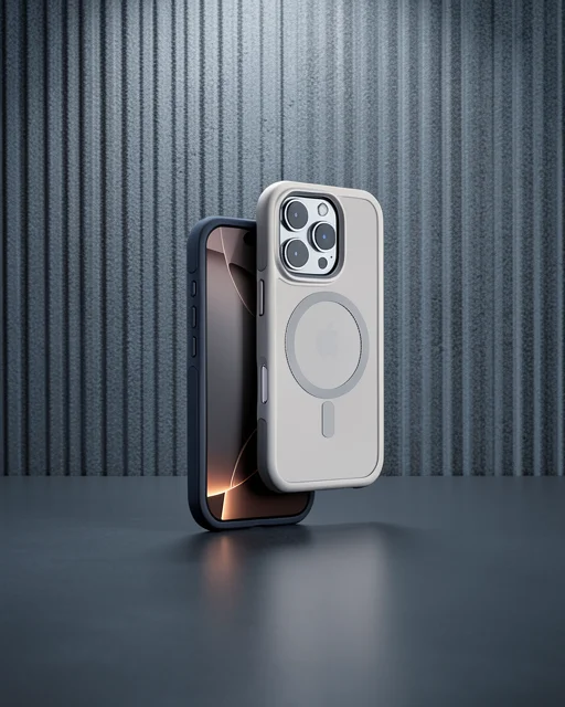 Venco Apple İphone 16 Pro Max Orbit Magsafe Kapak - Titan Gri