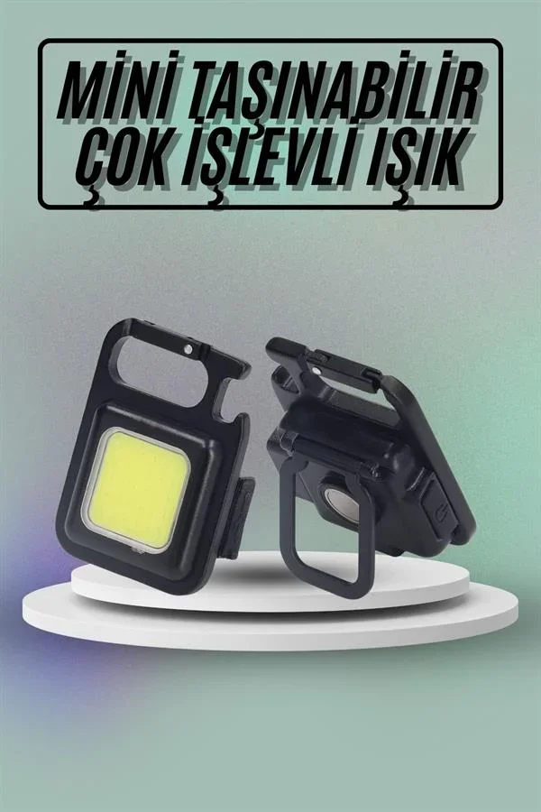 Mıknatıslı Parlak Led Işık 3 Fonksiyonlu Şarj edilebilir Ledli ni Taşınabilir görsel 2
