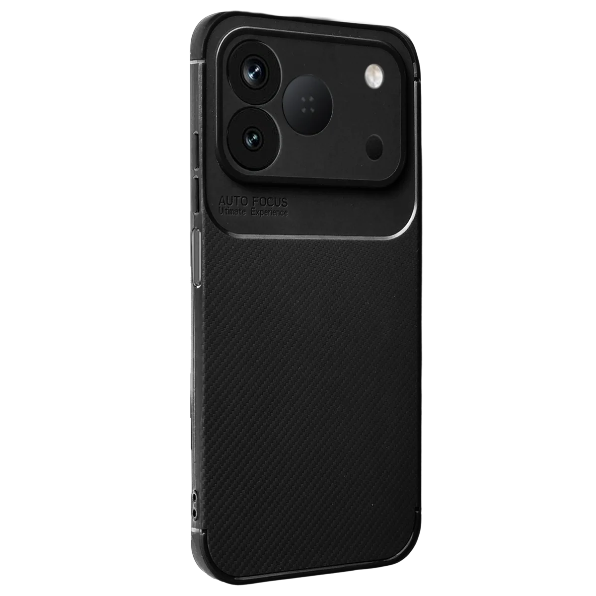Tecno Spark 50 4g Auto Focus Karbon Kapak - Siyah