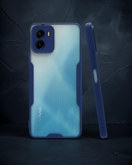 Vivo Y15s Kılıf Platin Silikon - Lacivert