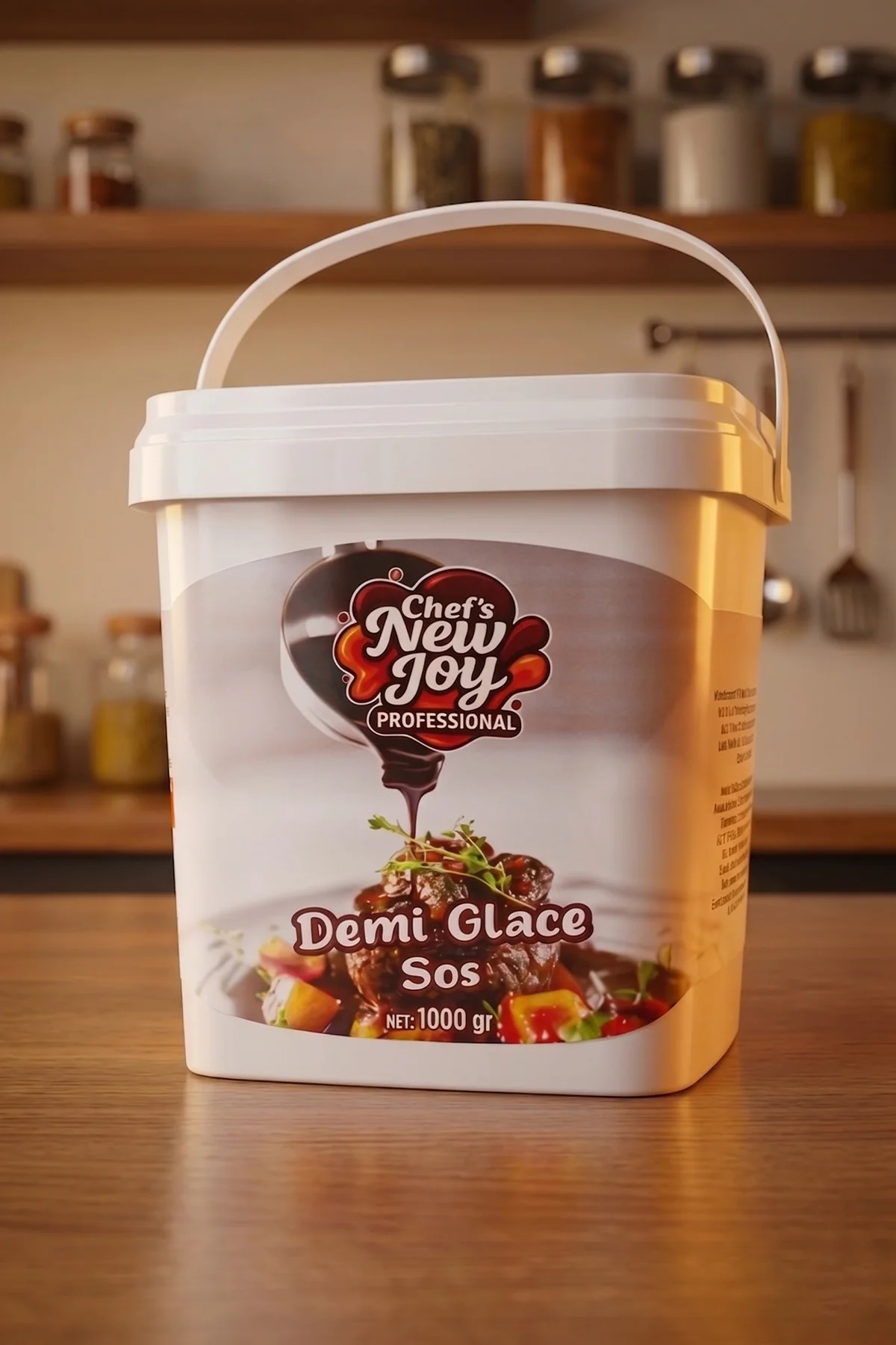 Demi Glace Sos 1000 G X 8 Adet - 1 Koli (Koli Bazlı Avantaj Paketi) görsel 3