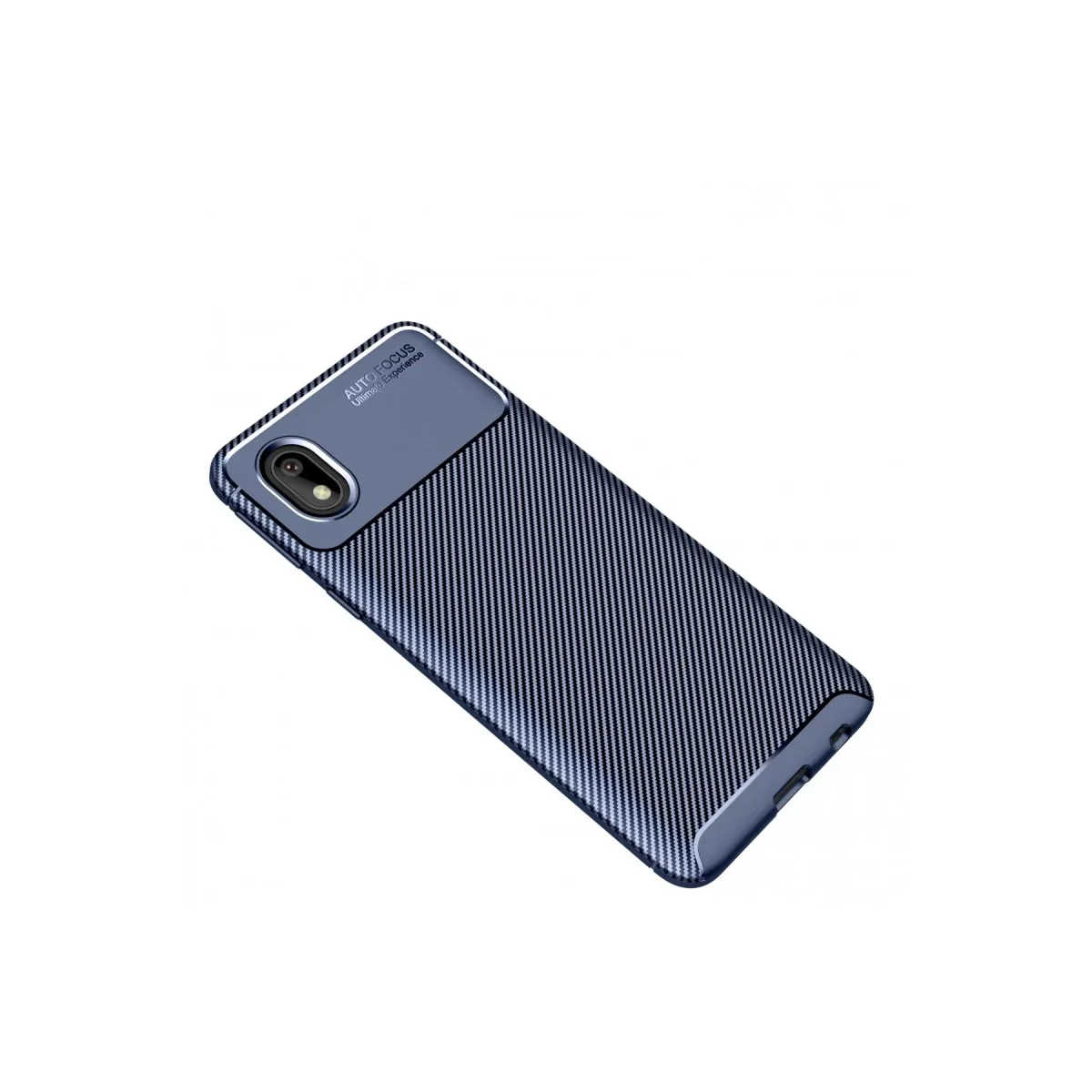 Samsung Galaxy A01 Core Kılıf Auto Focus Karbon Kapak - Lacivert görsel 2