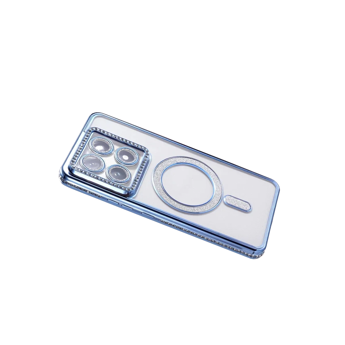 Xiaomi Mi 14T Pro Joke Simli Magneticsafe Kılıf - Mavi görsel 4