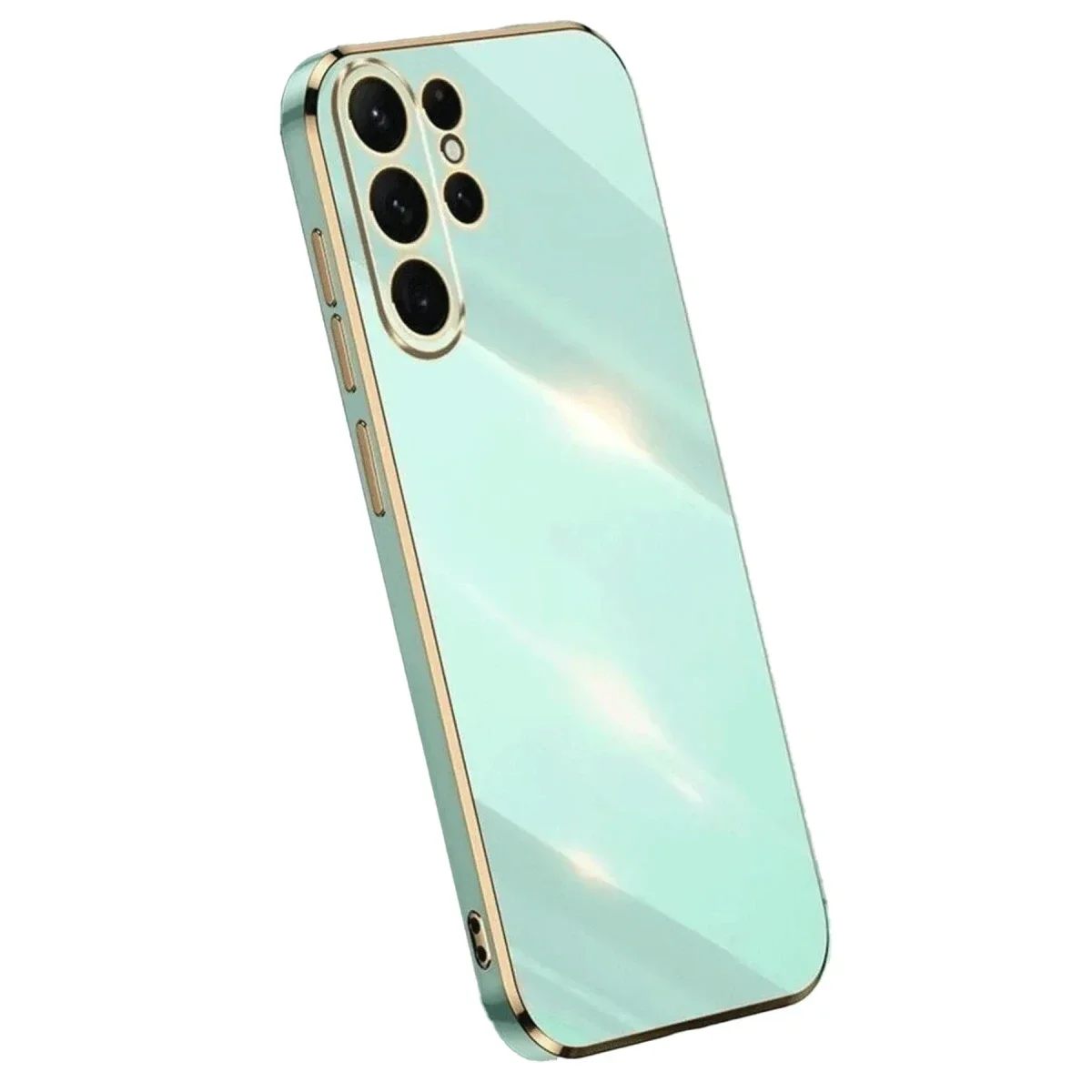 Samsung Galaxy S25 Ultra Kılıf Volet Silikon - Açık Yeşil görsel 3