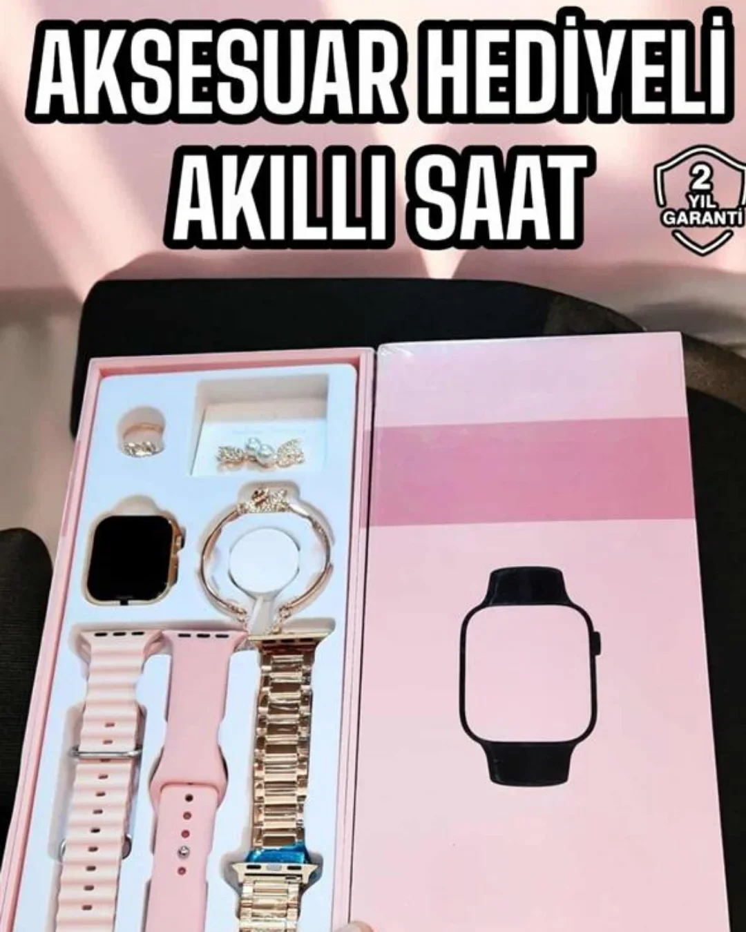 Akıllı Saat Sesli Görüşme Bildirim Görme Uyku ve Sağlık Takibi görsel 5