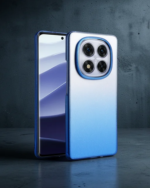 Xiaomi Redmi Note 14 Pro 4g Glossy Kapak - Mavi