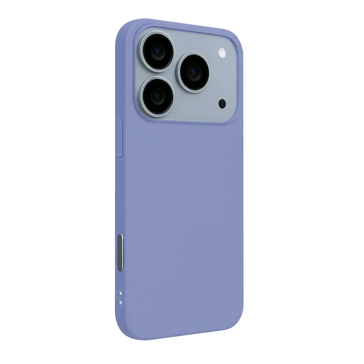 Apple İphone 17 Pro Nano İçi Kadife Silikon - Lila görsel 2