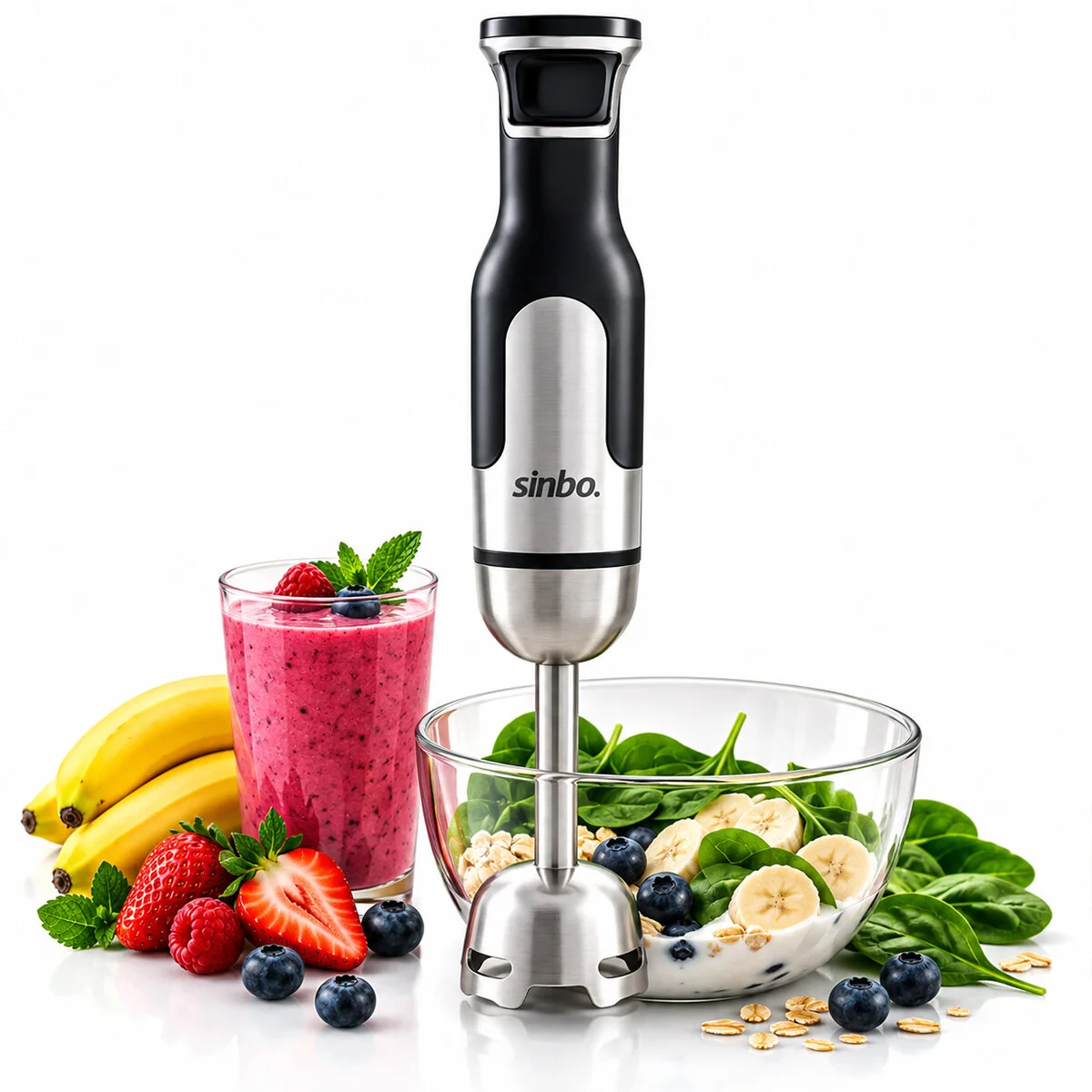 Çubuk El Blender Çelik Uçlu Dc Motor - 1000W SHB-7512 görsel 2