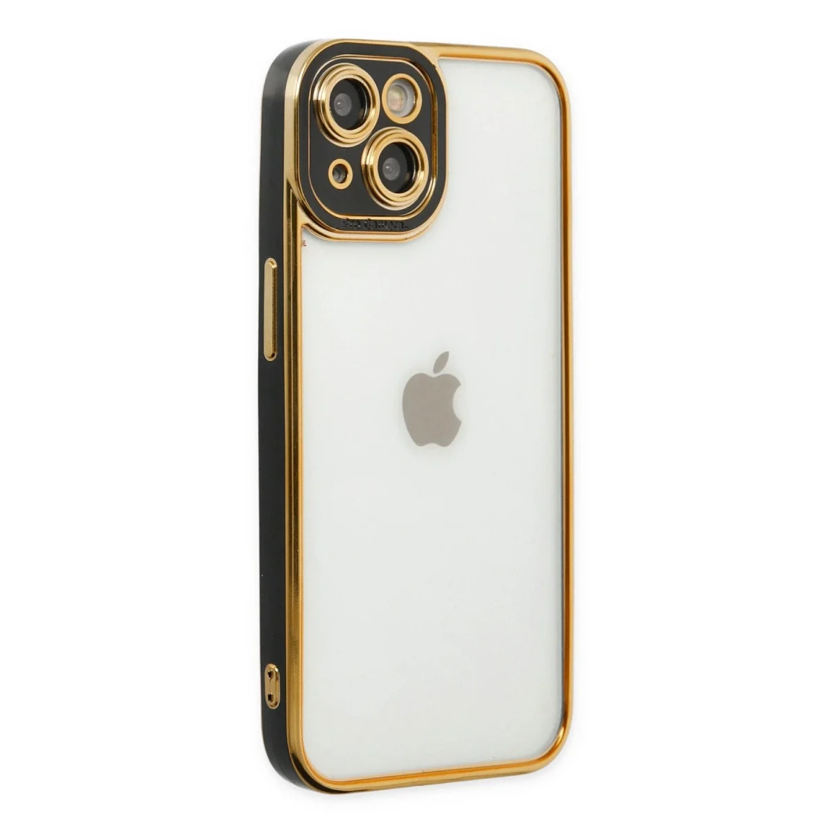Apple İphone 14 Plus Kılıf Liva Lens Silikon - Siyah
