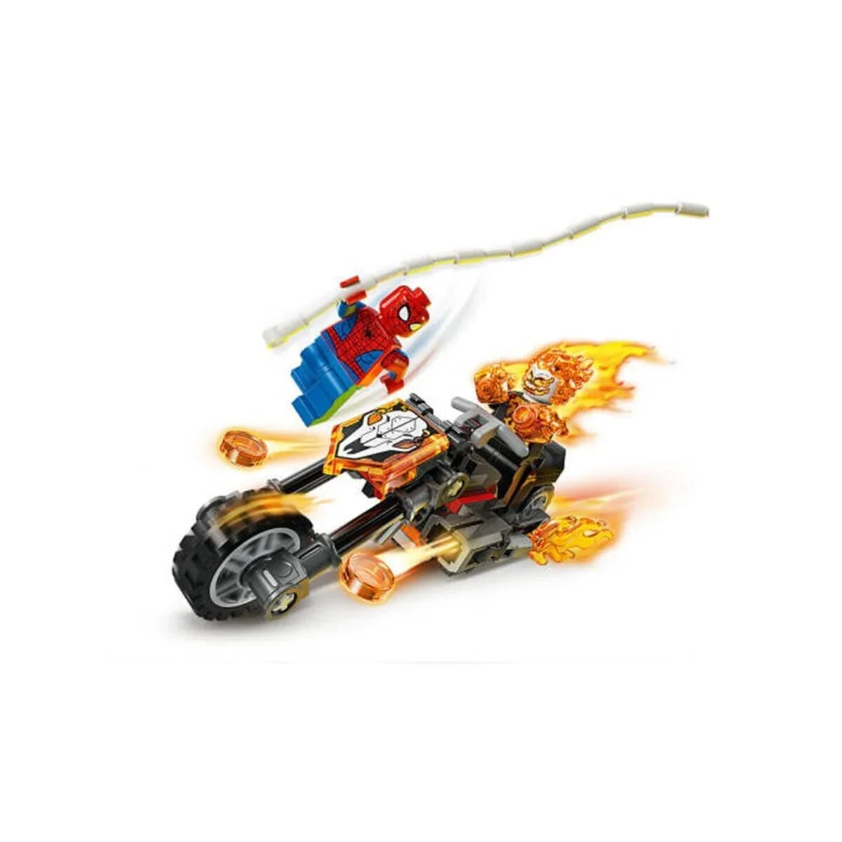 76335 Lego Marvel Spider-Man Ghost Rider Motosikletine Karşı 72 parça +6 yaş görsel 4