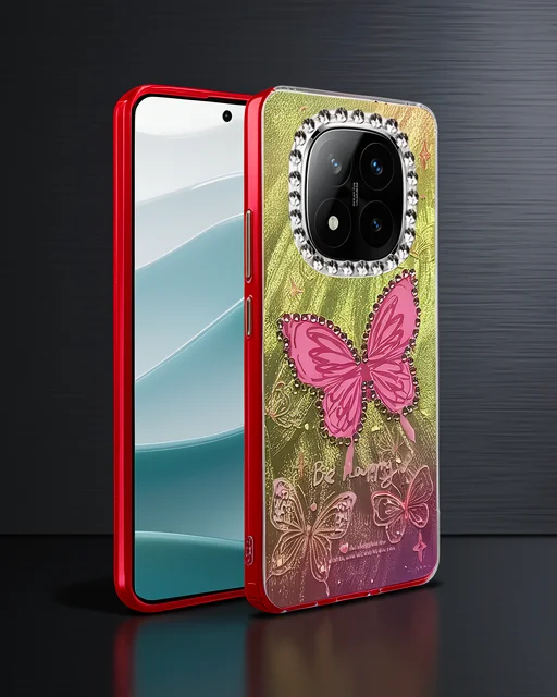 Xiaomi Redmi Note 14 Pro 4g Kılıf Blade Aynalı Desenli Kapak - Desen 5