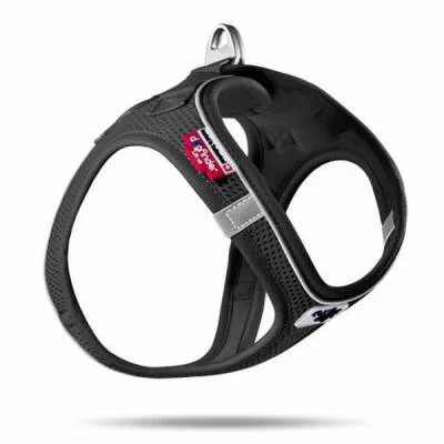 Magnetic Vest Köpek Göğüs Tasması Air-Mesh Black 2XS