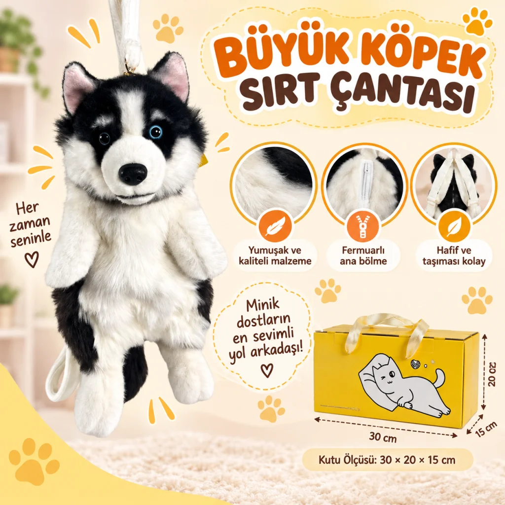 Büyük Köpek Sırt Çantası görsel 2
