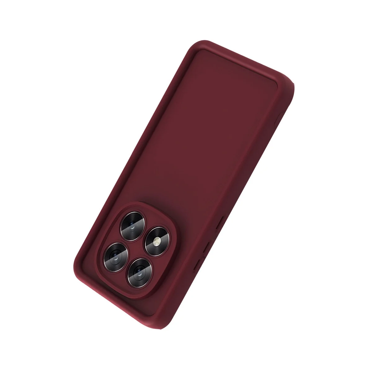 Xiaomi Redmi Note 15 4g Viera Silikon - Bordo görsel 4