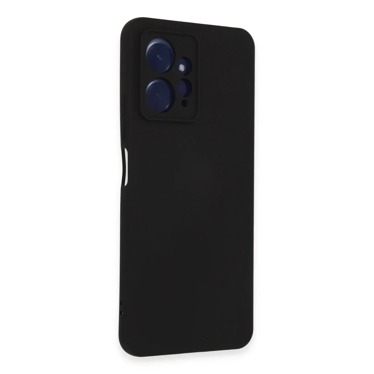 Xiaomi Redmi Note 12 4G Kılıf Nano içi Kadife Silikon - Siyah görsel 2