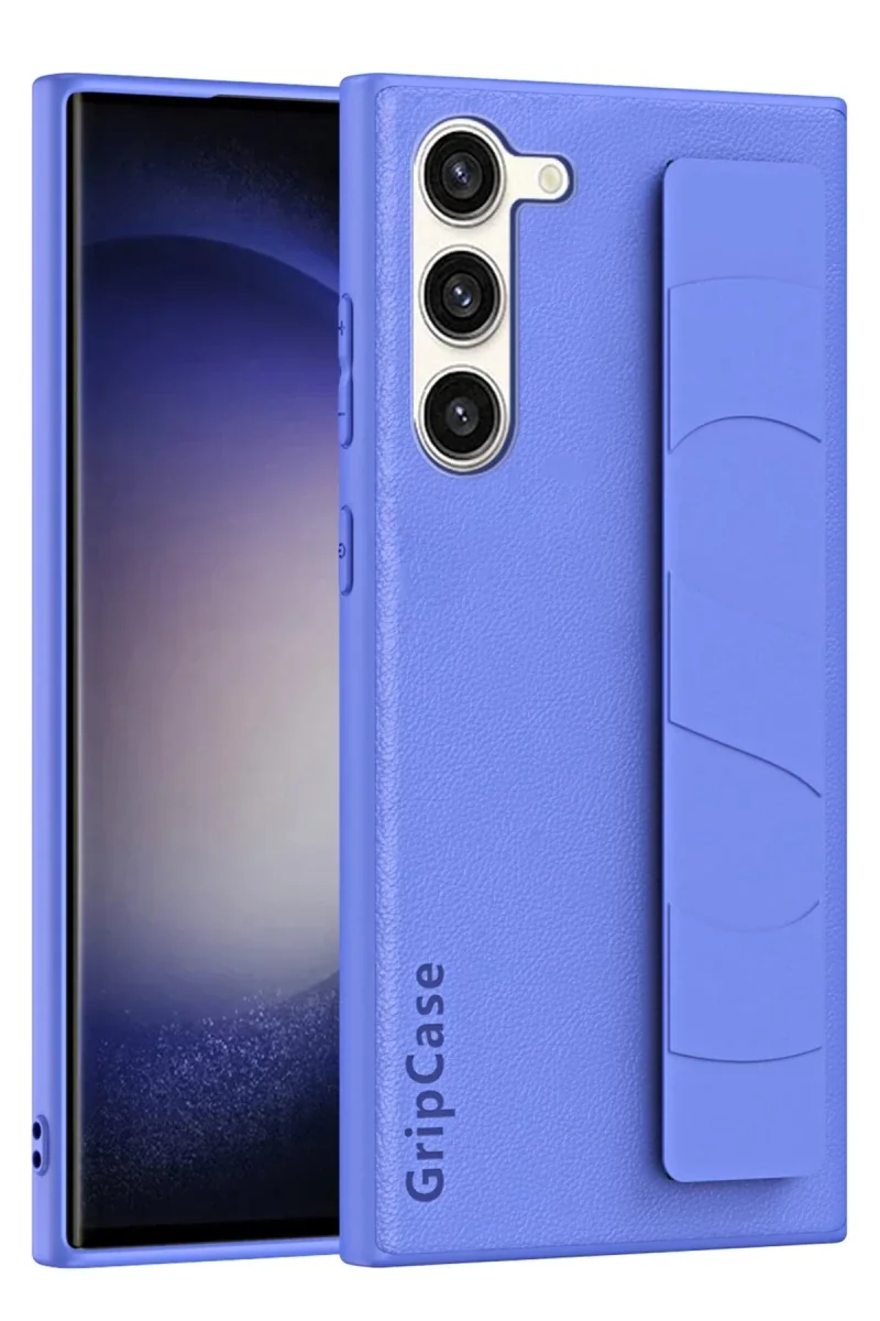 Samsung Galaxy S24 Kılıf Data Kapak - Mor görsel 2