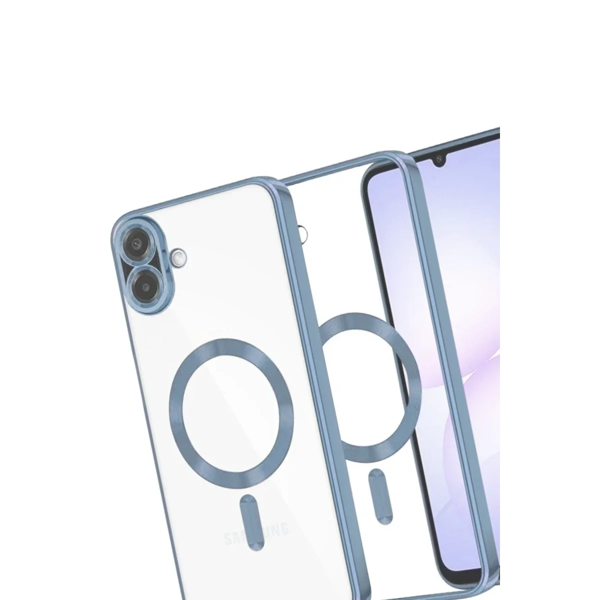 Samsung Galaxy A07 4G Kross Magneticsafe Kapak - Sierra Blue görsel 3