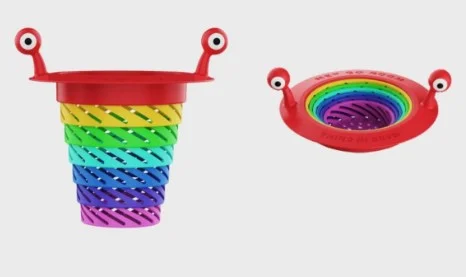 Renkli 6 Kademeli Lavabo Süzgeci görsel 3