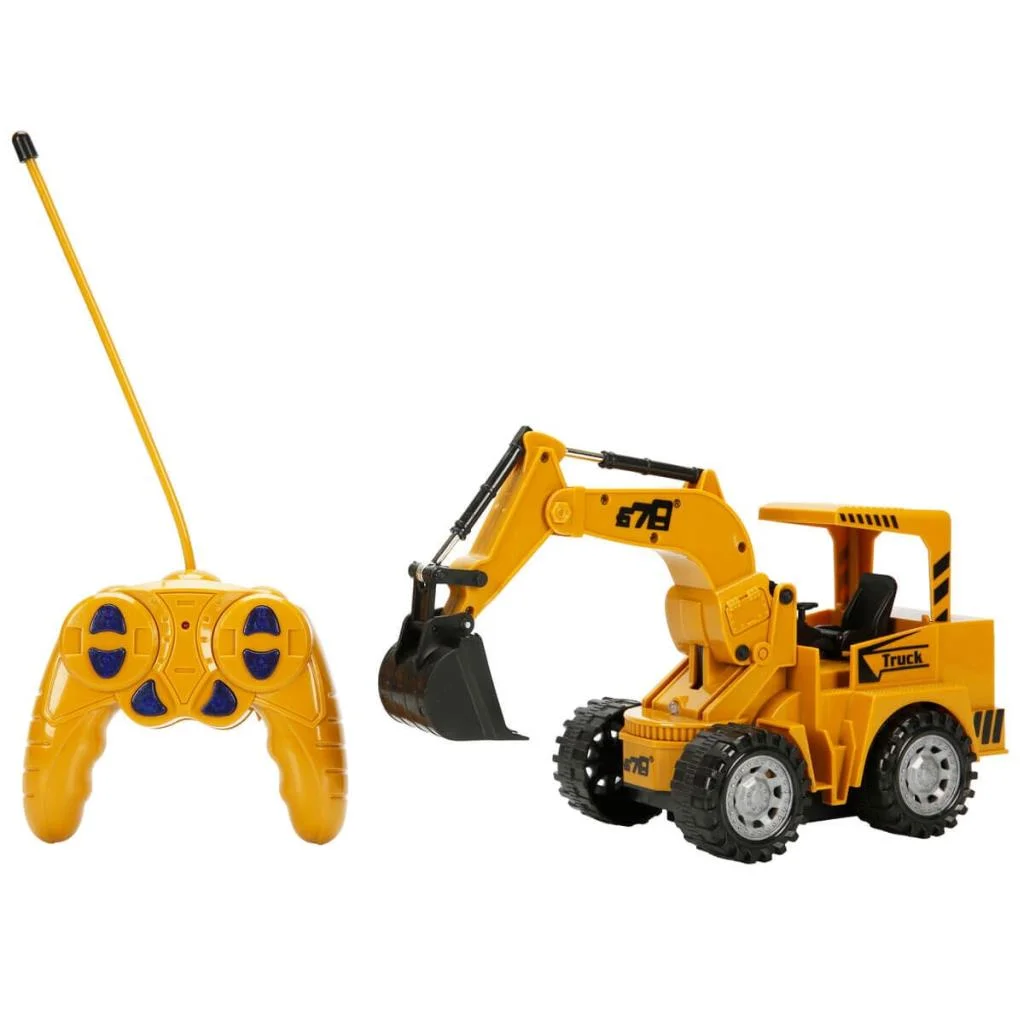 4490 -R/C İŞ MAKİNESİ EKSKAVATÖR F/F IŞIKLI 3.7V.USB (adet fiyatıdır)