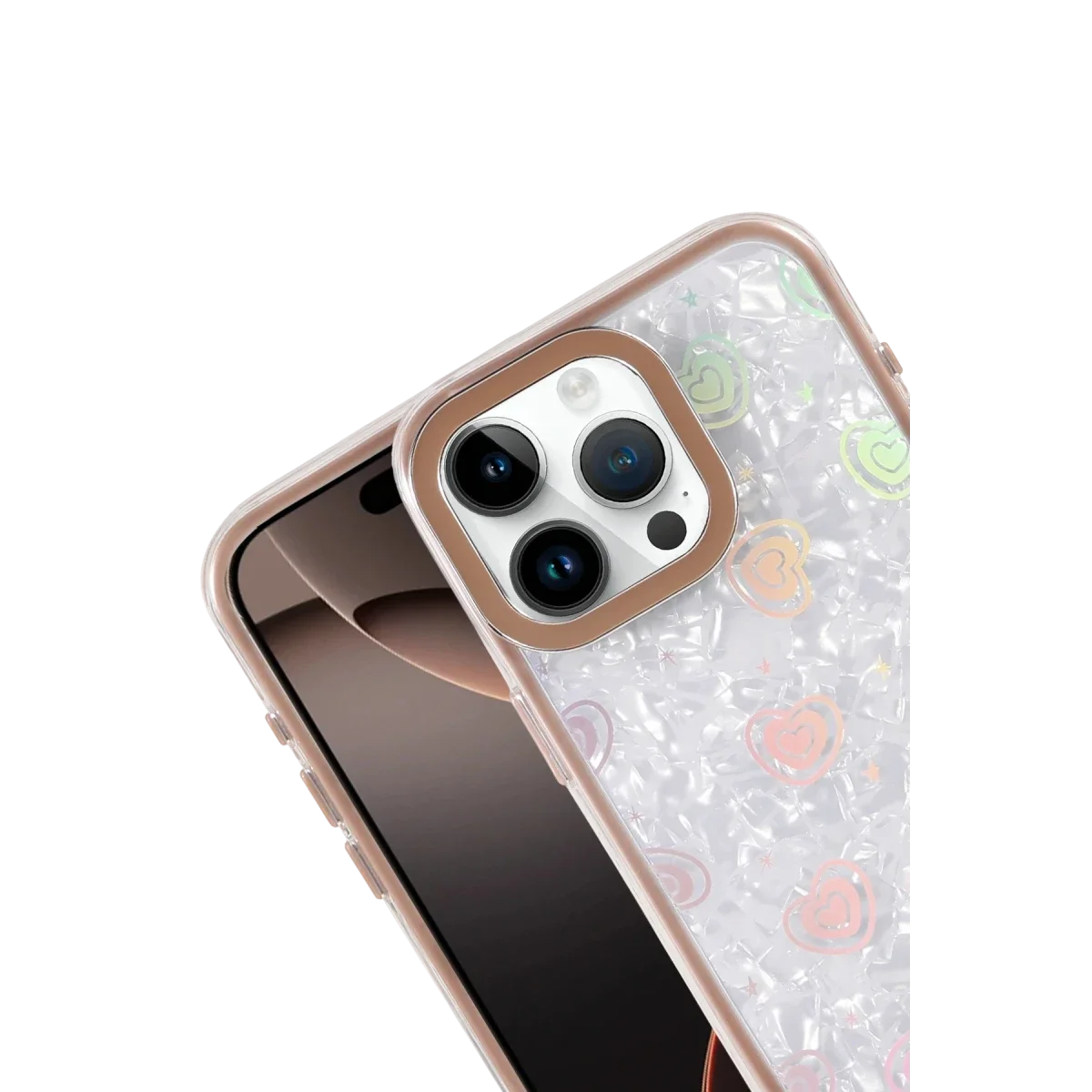 Apple iPhone 14 Lumi Desenli Kapak - Çöl Titanyum görsel 2