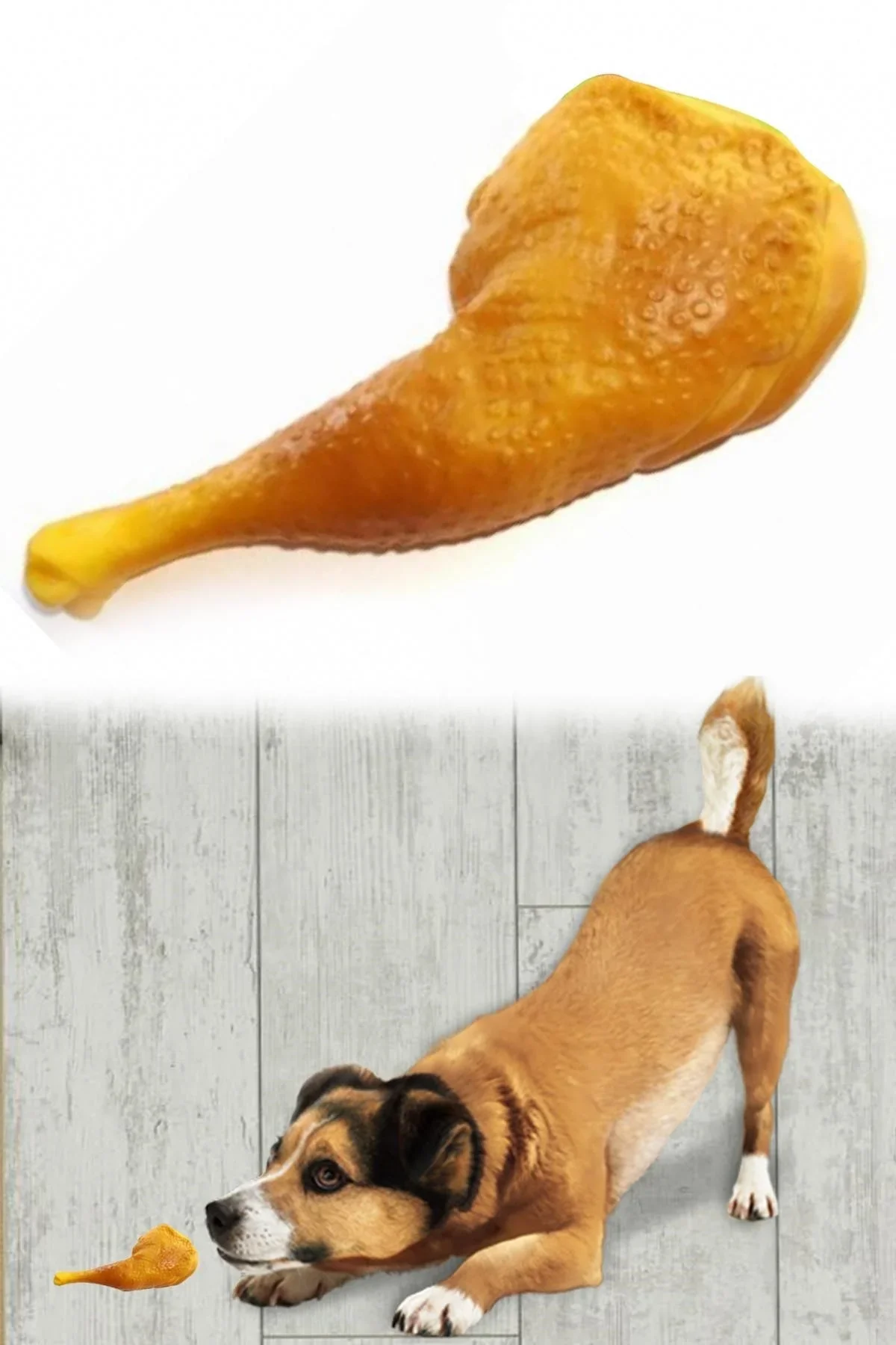 Buffer Köpekler İçin Oyuncak Tavuk Budu görsel 6