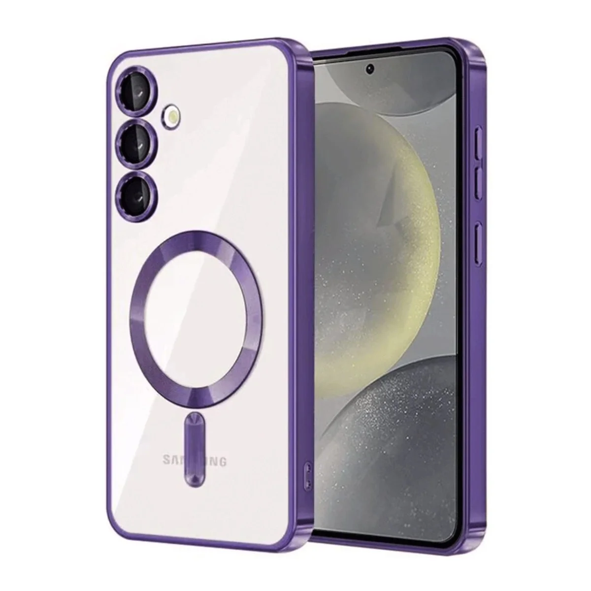 Samsung Galaxy A16 5g Kross Magneticsafe Kapak - Mor